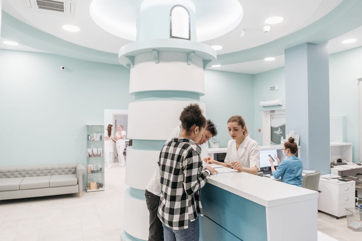 Phototherapy treatment room at DermCare